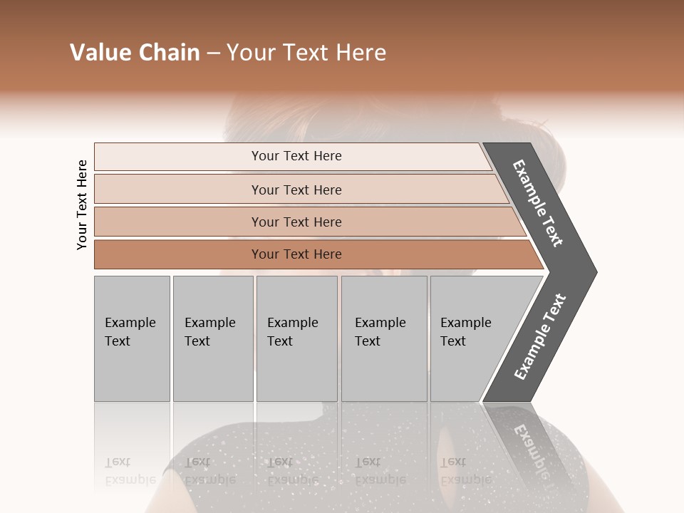 Sunset Yellow Bush PowerPoint Template