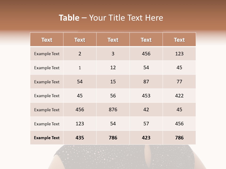 Sunset Yellow Bush PowerPoint Template