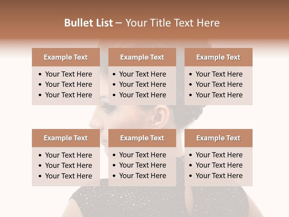 Sunset Yellow Bush PowerPoint Template