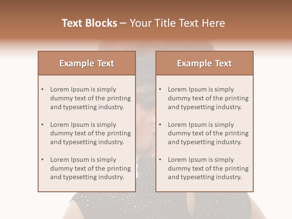 Sunset Yellow Bush PowerPoint Template