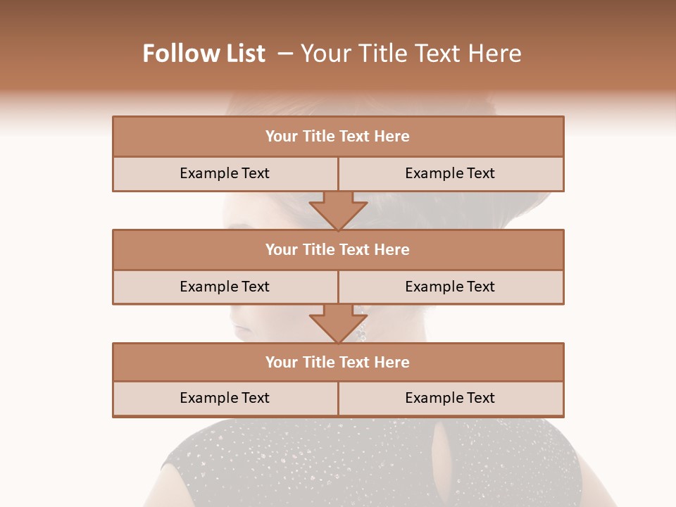 Sunset Yellow Bush PowerPoint Template