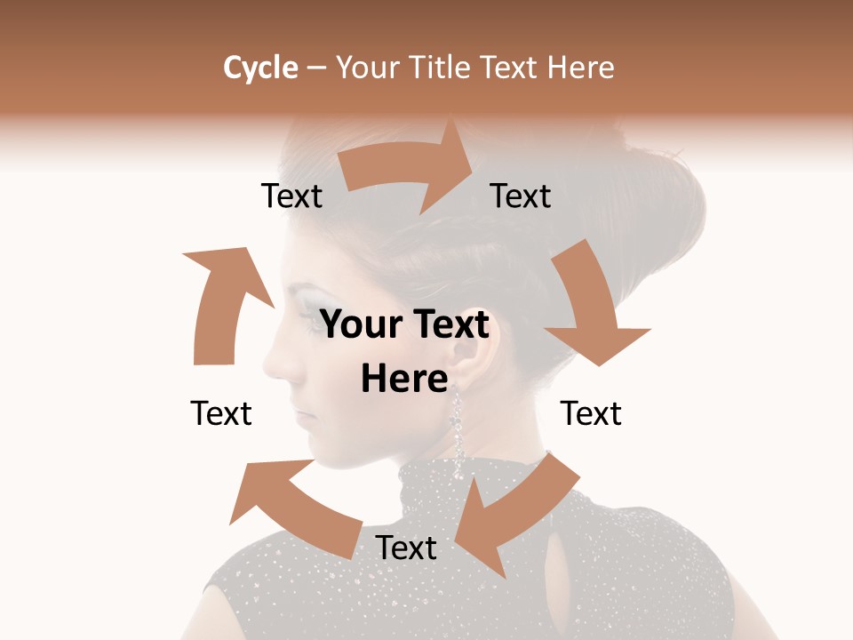 Sunset Yellow Bush PowerPoint Template