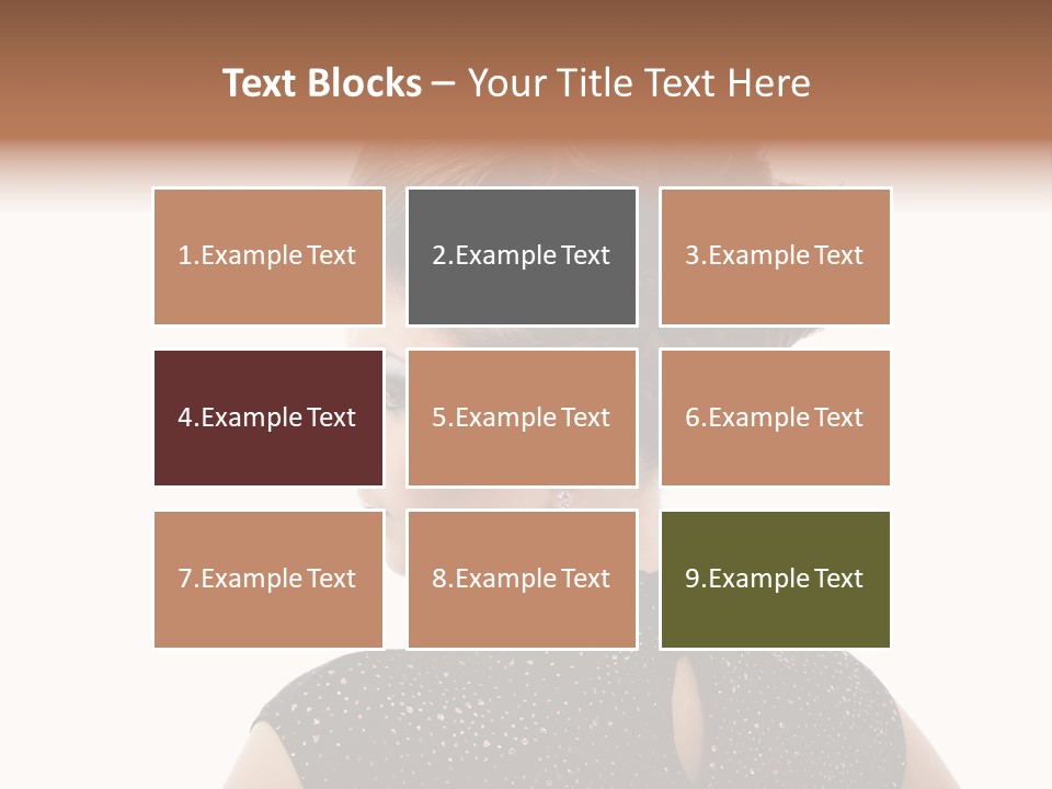 Sunset Yellow Bush PowerPoint Template