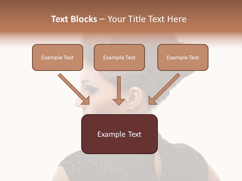 Sunset Yellow Bush PowerPoint Template
