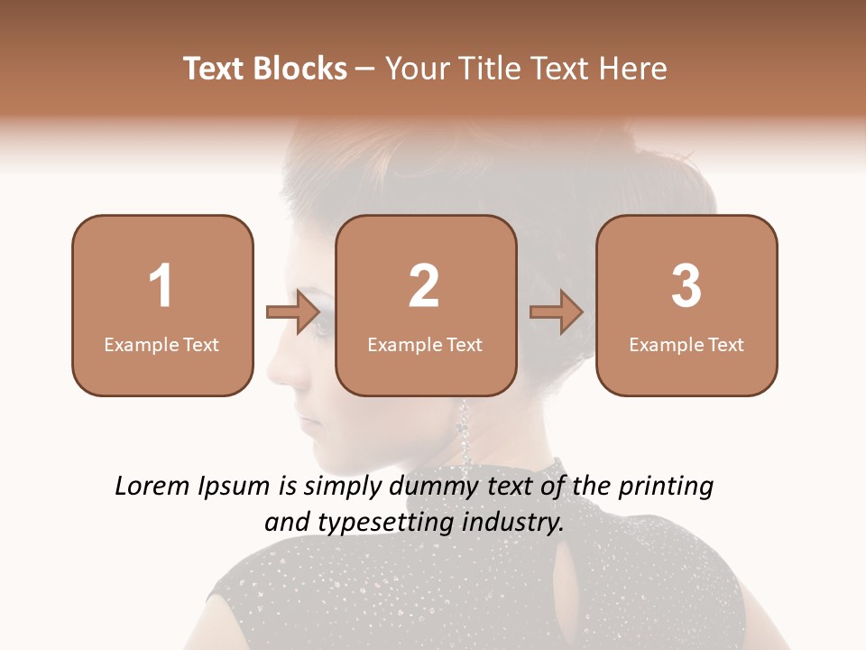 Sunset Yellow Bush PowerPoint Template