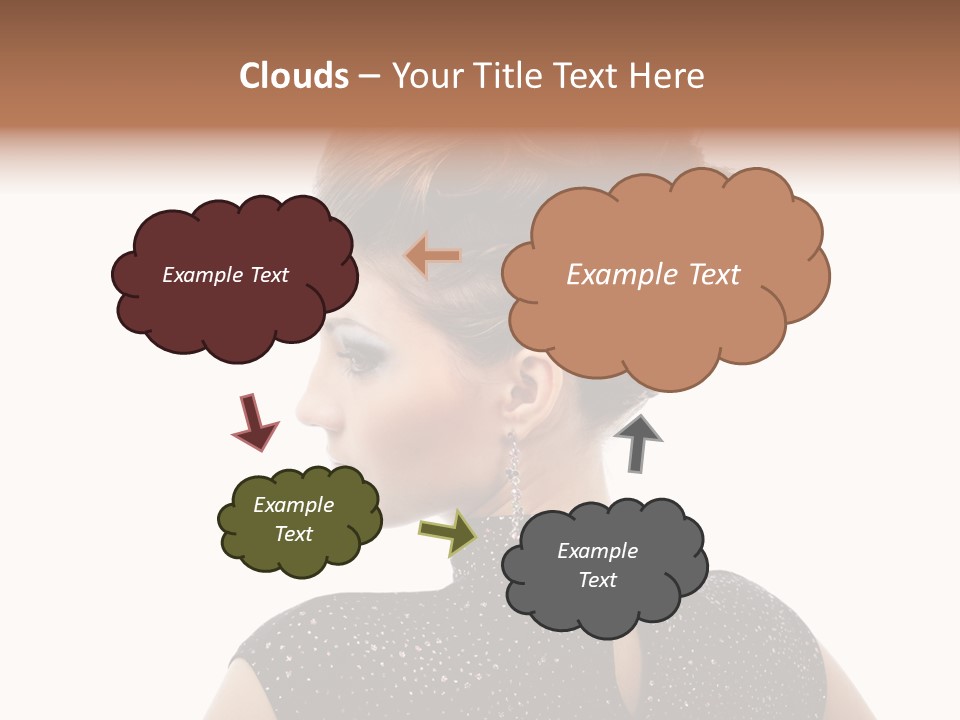 Sunset Yellow Bush PowerPoint Template