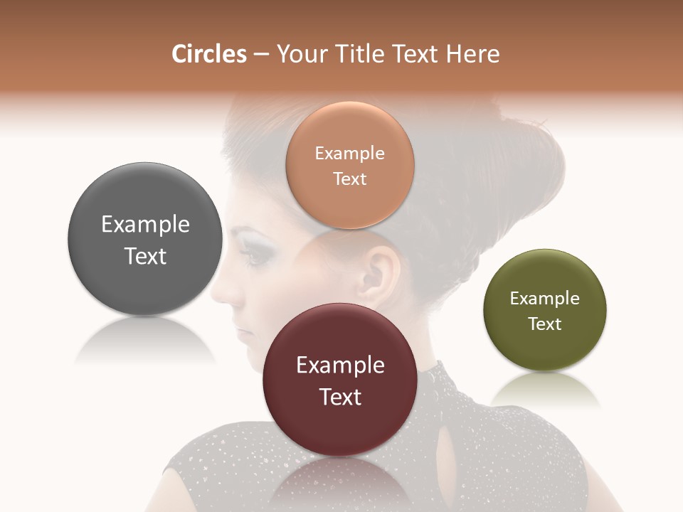 Sunset Yellow Bush PowerPoint Template