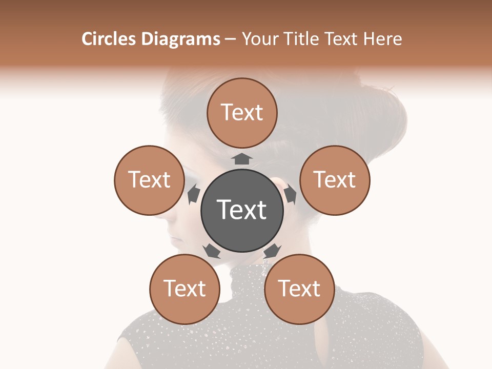 Sunset Yellow Bush PowerPoint Template