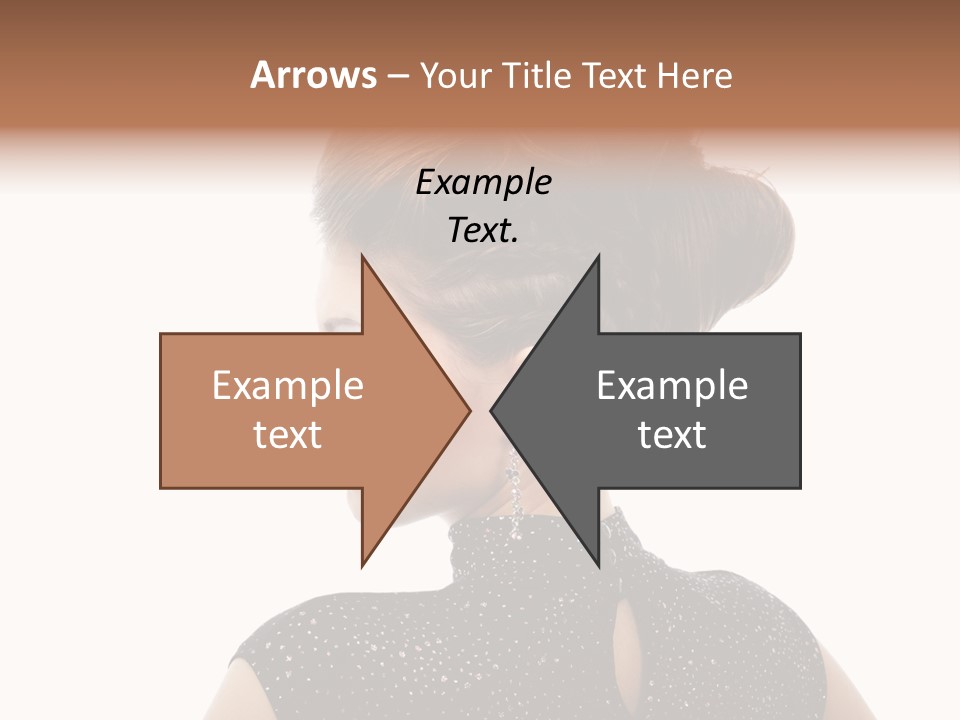 Sunset Yellow Bush PowerPoint Template