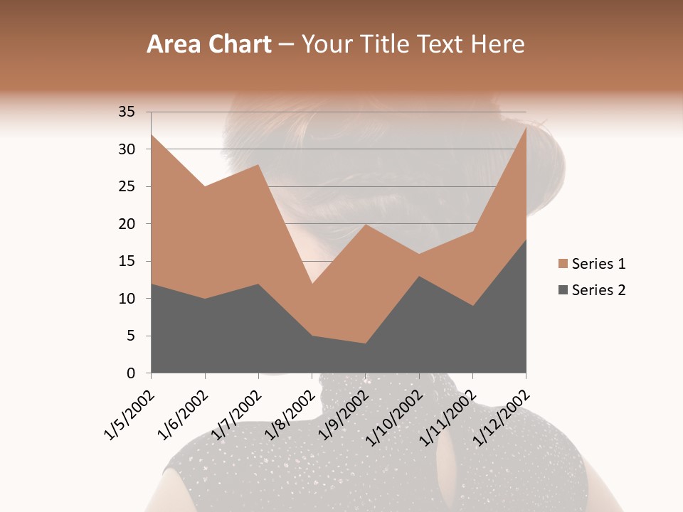 Sunset Yellow Bush PowerPoint Template