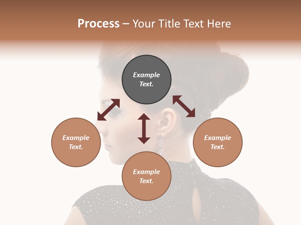 Sunset Yellow Bush PowerPoint Template