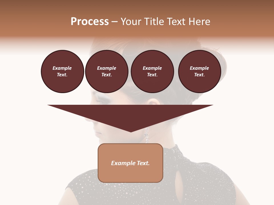 Sunset Yellow Bush PowerPoint Template