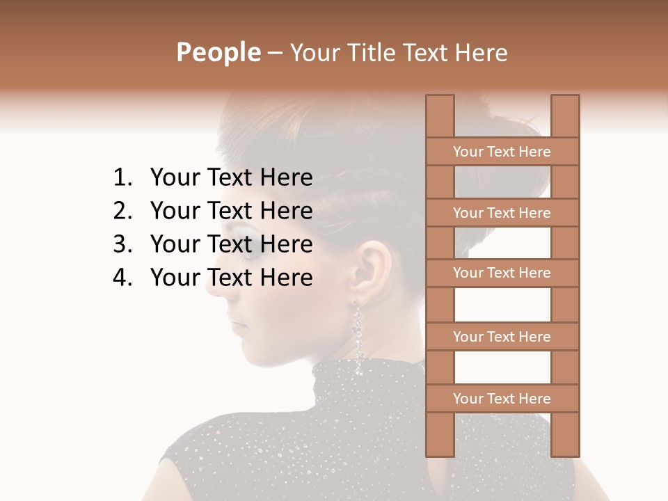 Sunset Yellow Bush PowerPoint Template