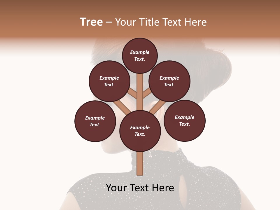 Sunset Yellow Bush PowerPoint Template