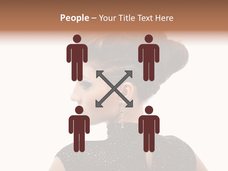 Sunset Yellow Bush PowerPoint Template