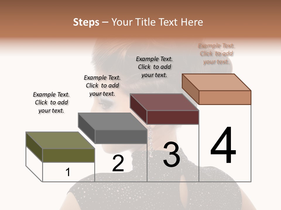 Sunset Yellow Bush PowerPoint Template