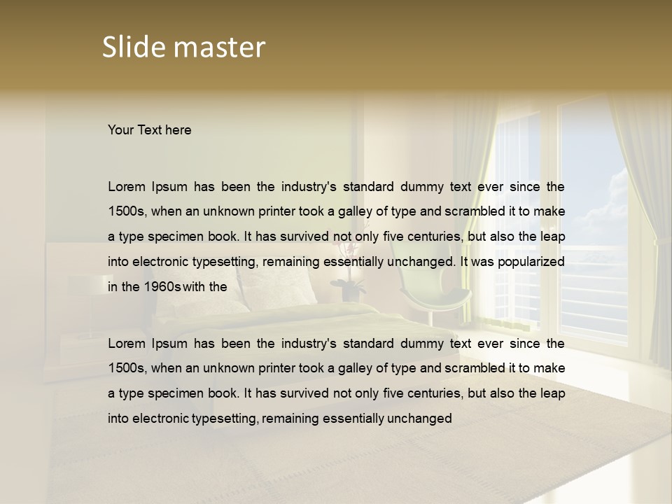 Residence Contemporary Modern PowerPoint Template