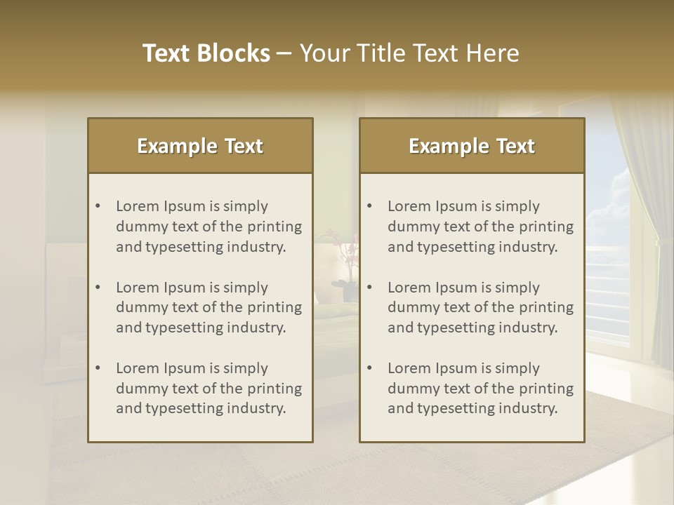 Residence Contemporary Modern PowerPoint Template