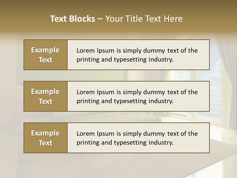Residence Contemporary Modern PowerPoint Template