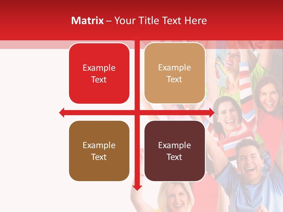 Smiling Message Fashion PowerPoint Template