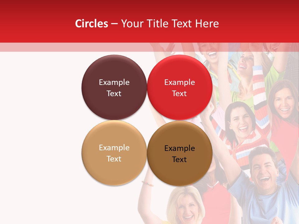 Smiling Message Fashion PowerPoint Template