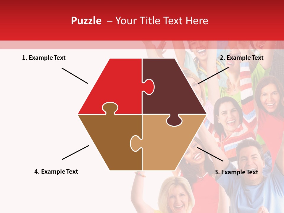 Smiling Message Fashion PowerPoint Template