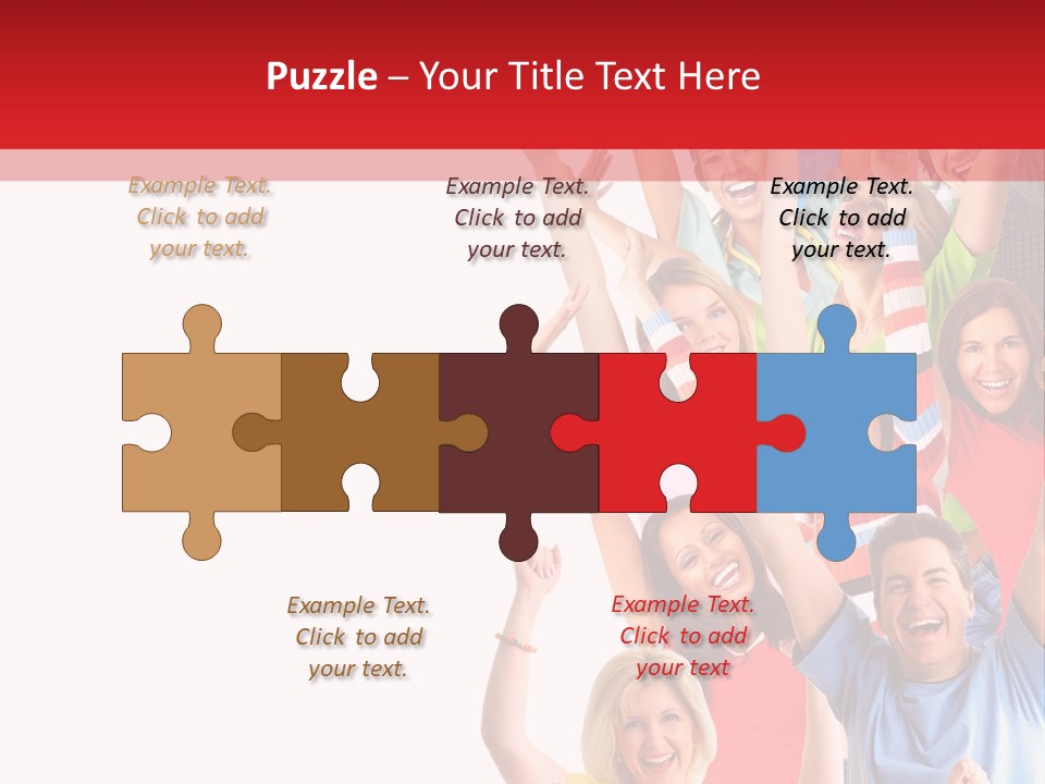 Smiling Message Fashion PowerPoint Template