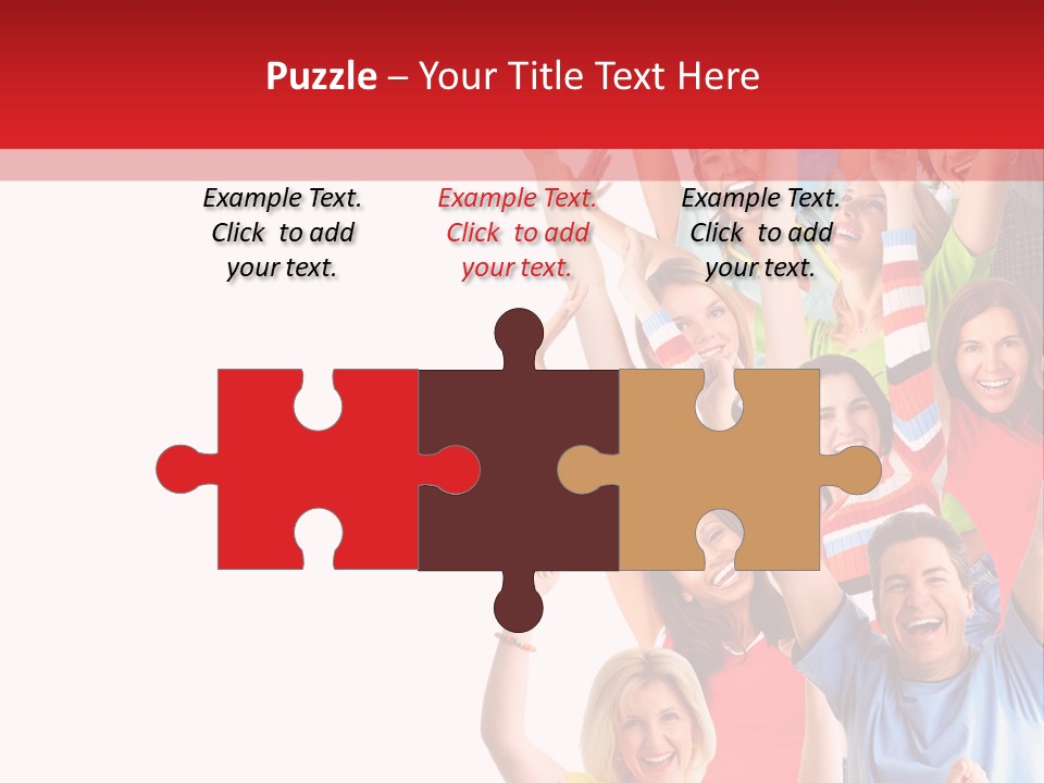 Smiling Message Fashion PowerPoint Template