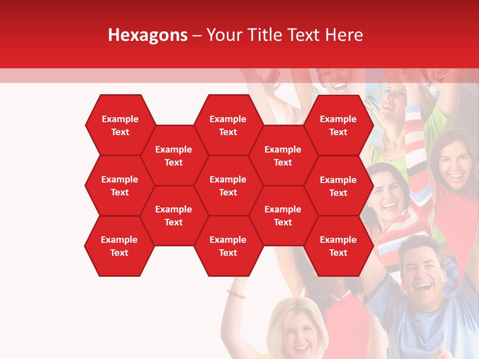 Smiling Message Fashion PowerPoint Template