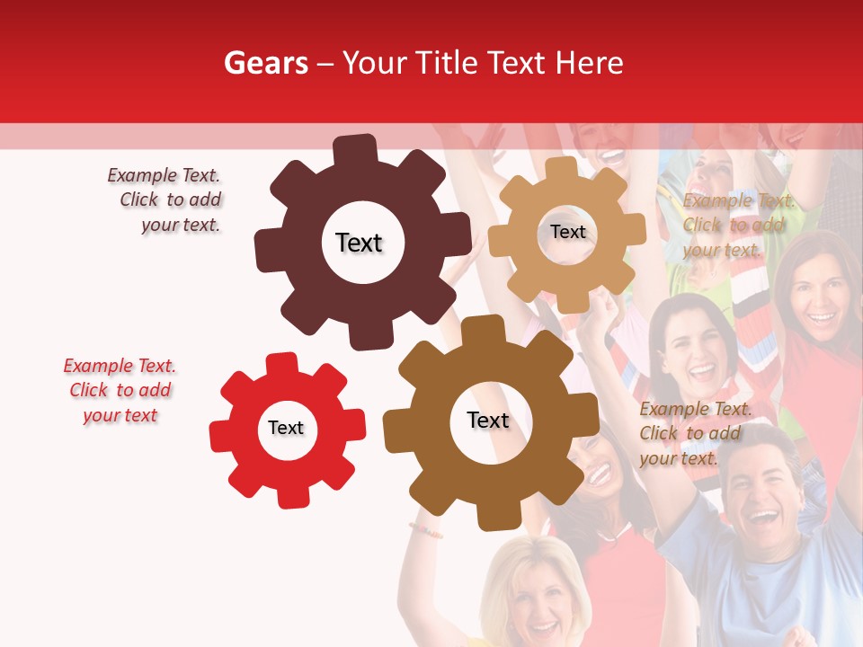 Smiling Message Fashion PowerPoint Template