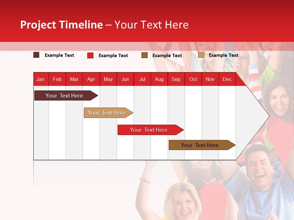 Smiling Message Fashion PowerPoint Template