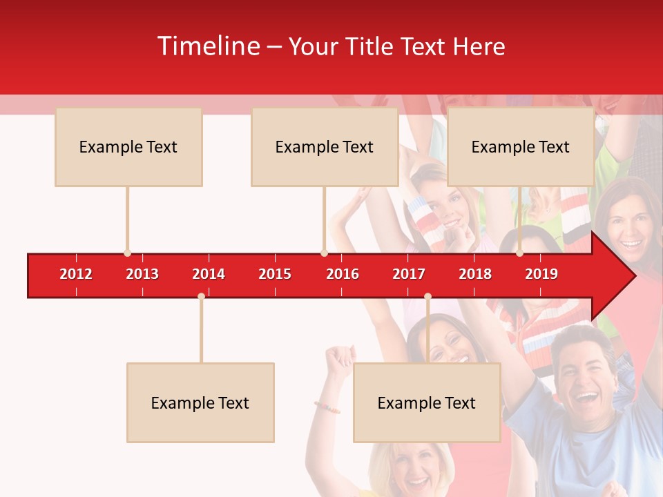 Smiling Message Fashion PowerPoint Template