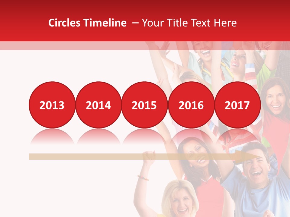 Smiling Message Fashion PowerPoint Template