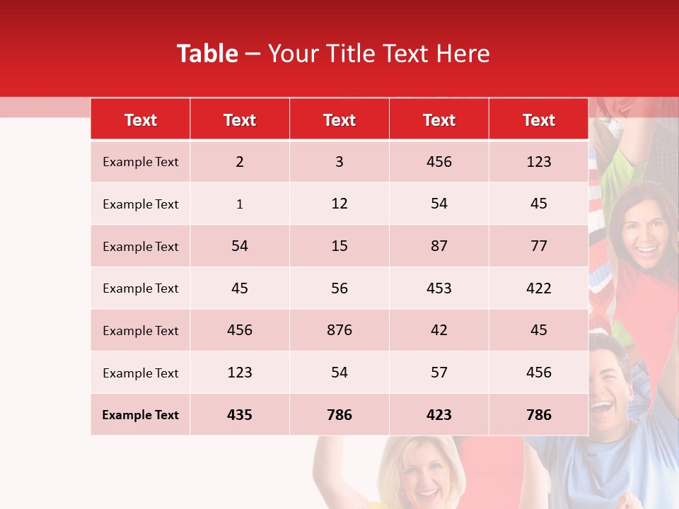 Smiling Message Fashion PowerPoint Template