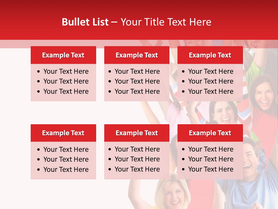 Smiling Message Fashion PowerPoint Template