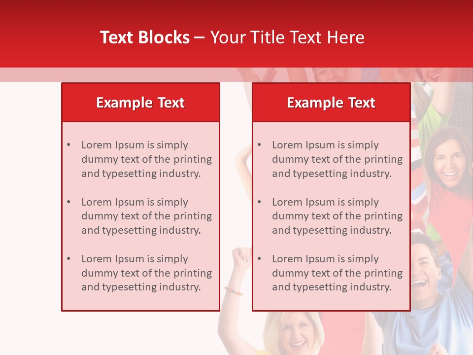 Smiling Message Fashion PowerPoint Template