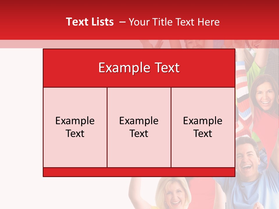 Smiling Message Fashion PowerPoint Template