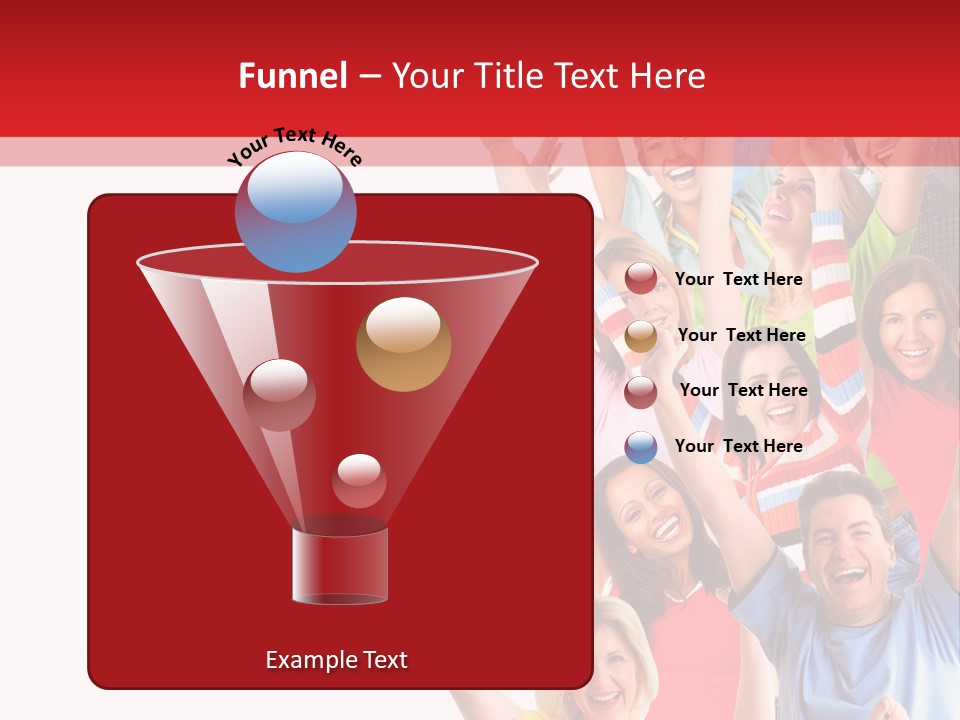 Smiling Message Fashion PowerPoint Template