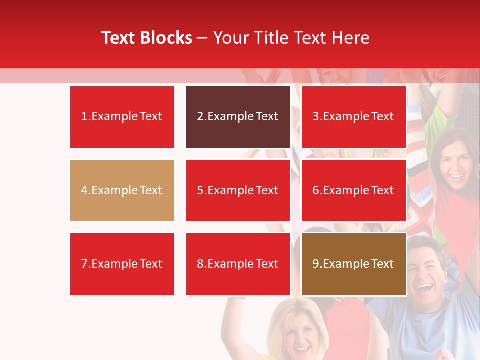 Smiling Message Fashion PowerPoint Template