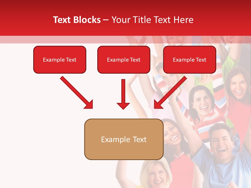 Smiling Message Fashion PowerPoint Template