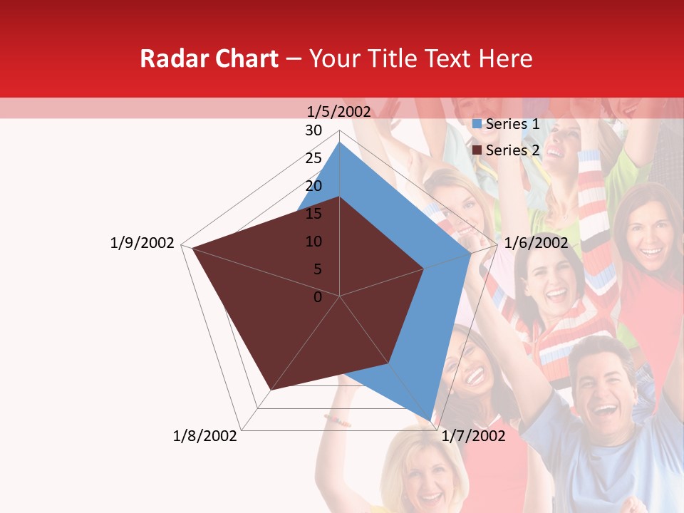 Smiling Message Fashion PowerPoint Template