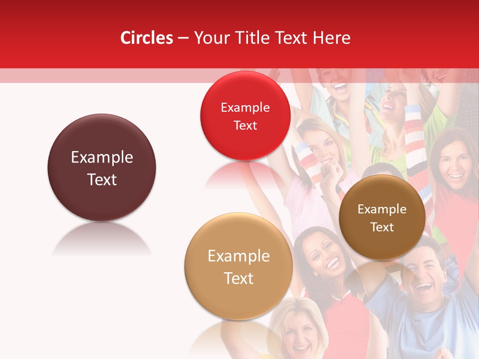 Smiling Message Fashion PowerPoint Template