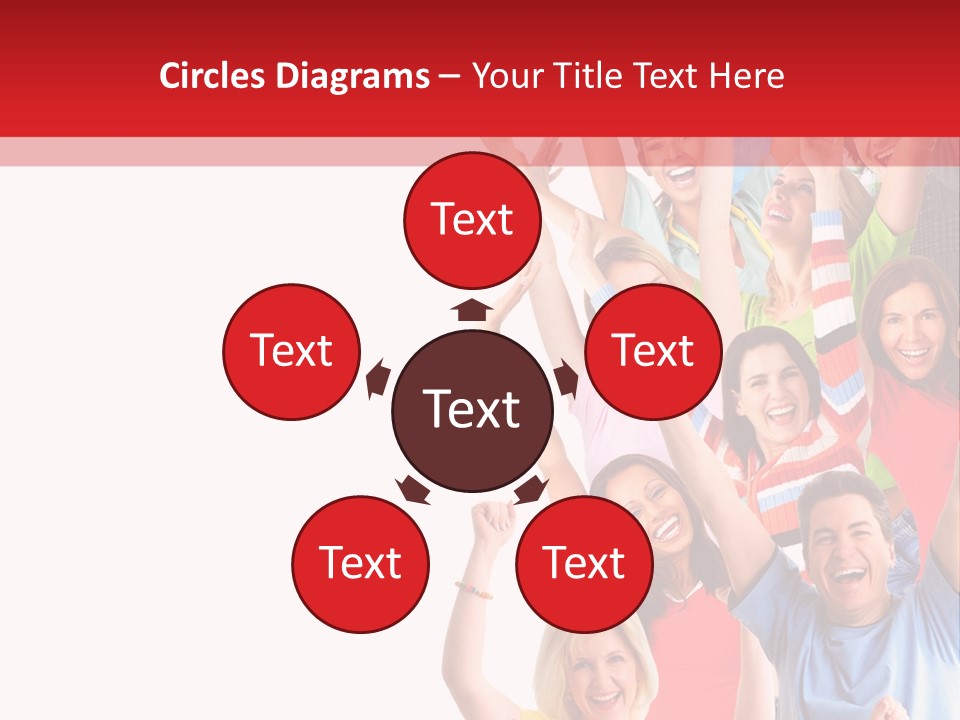 Smiling Message Fashion PowerPoint Template