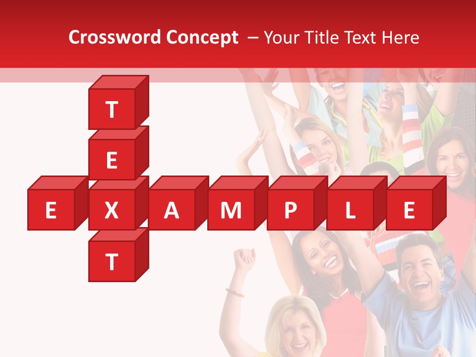 Smiling Message Fashion PowerPoint Template