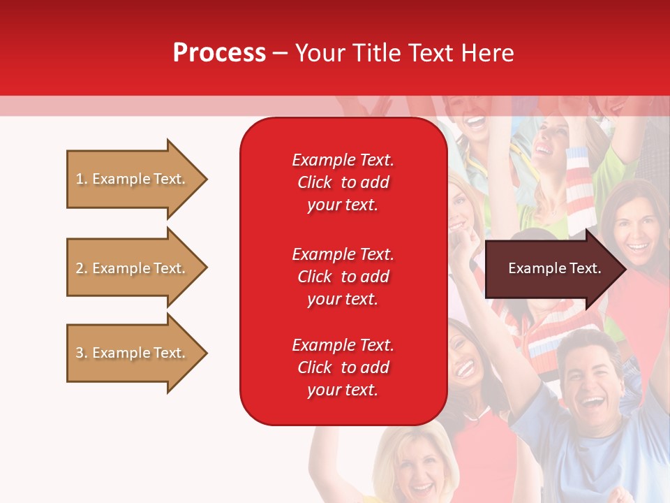 Smiling Message Fashion PowerPoint Template