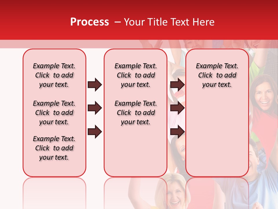 Smiling Message Fashion PowerPoint Template