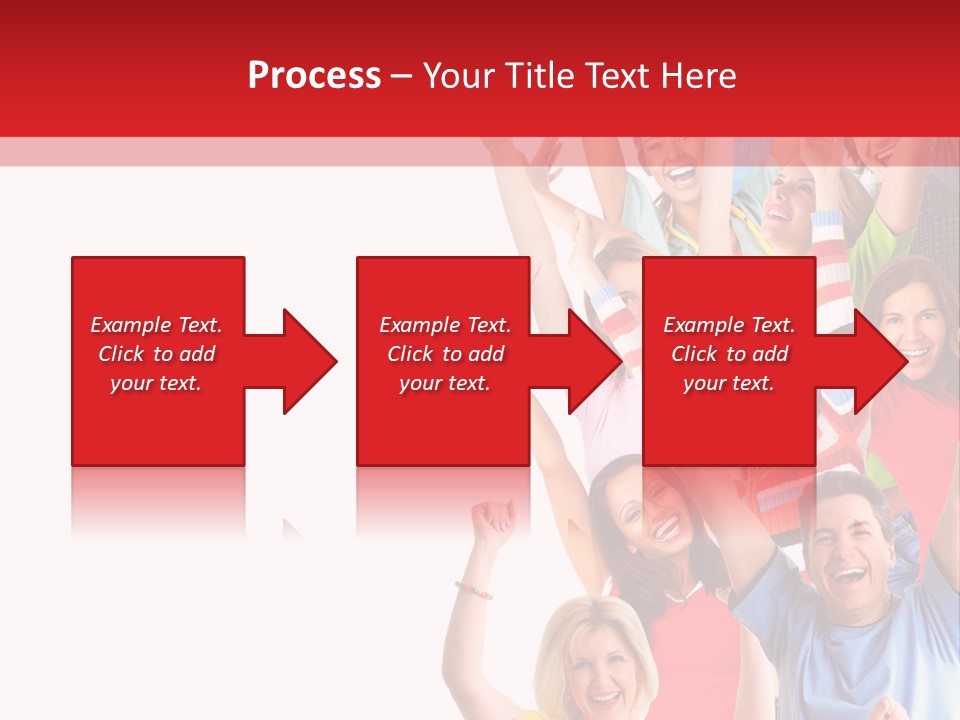 Smiling Message Fashion PowerPoint Template