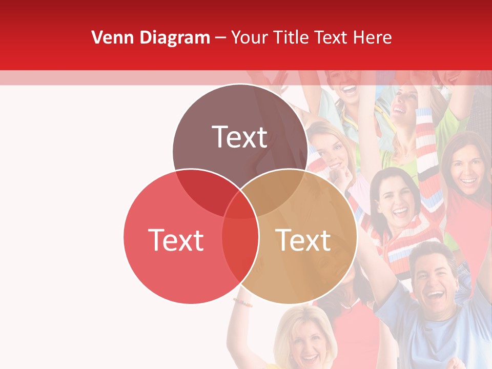 Smiling Message Fashion PowerPoint Template