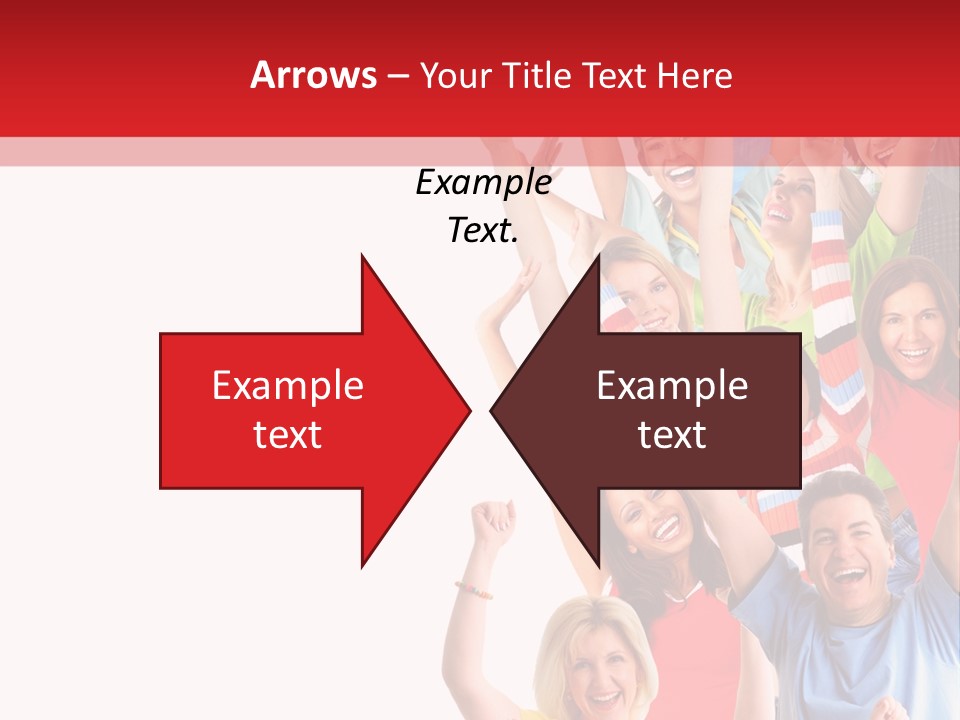 Smiling Message Fashion PowerPoint Template