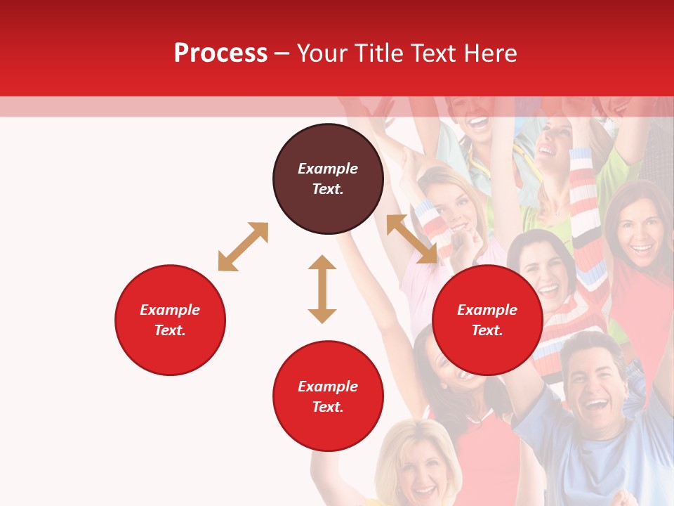 Smiling Message Fashion PowerPoint Template